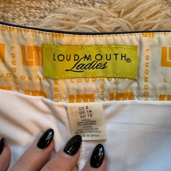 Loudmouth Ladies Golf Skort - Picture 3 of 4